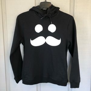 Mumbo Jumbo Merch Sweatshirt Hoodie Black/White Medium